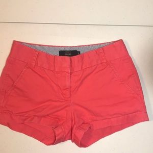 J Crew cotton twill shorts